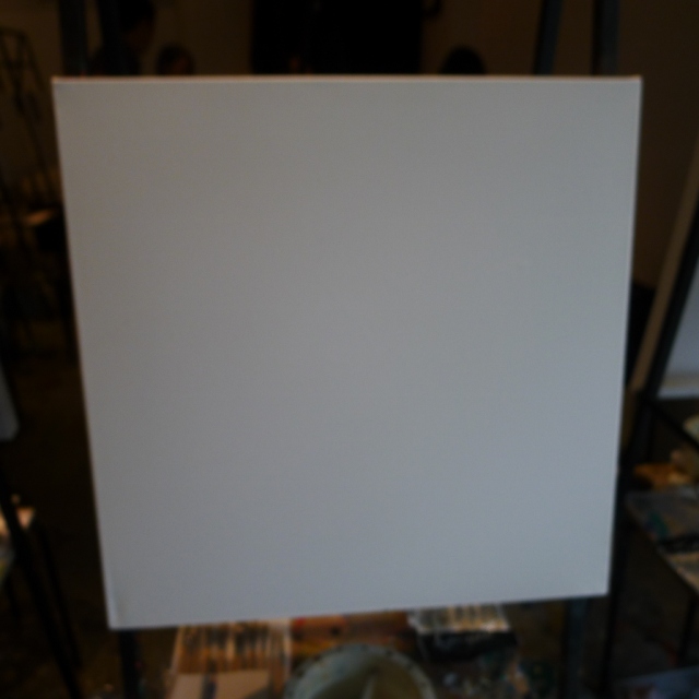 My mind was as blank as this canvass on that day.... 
